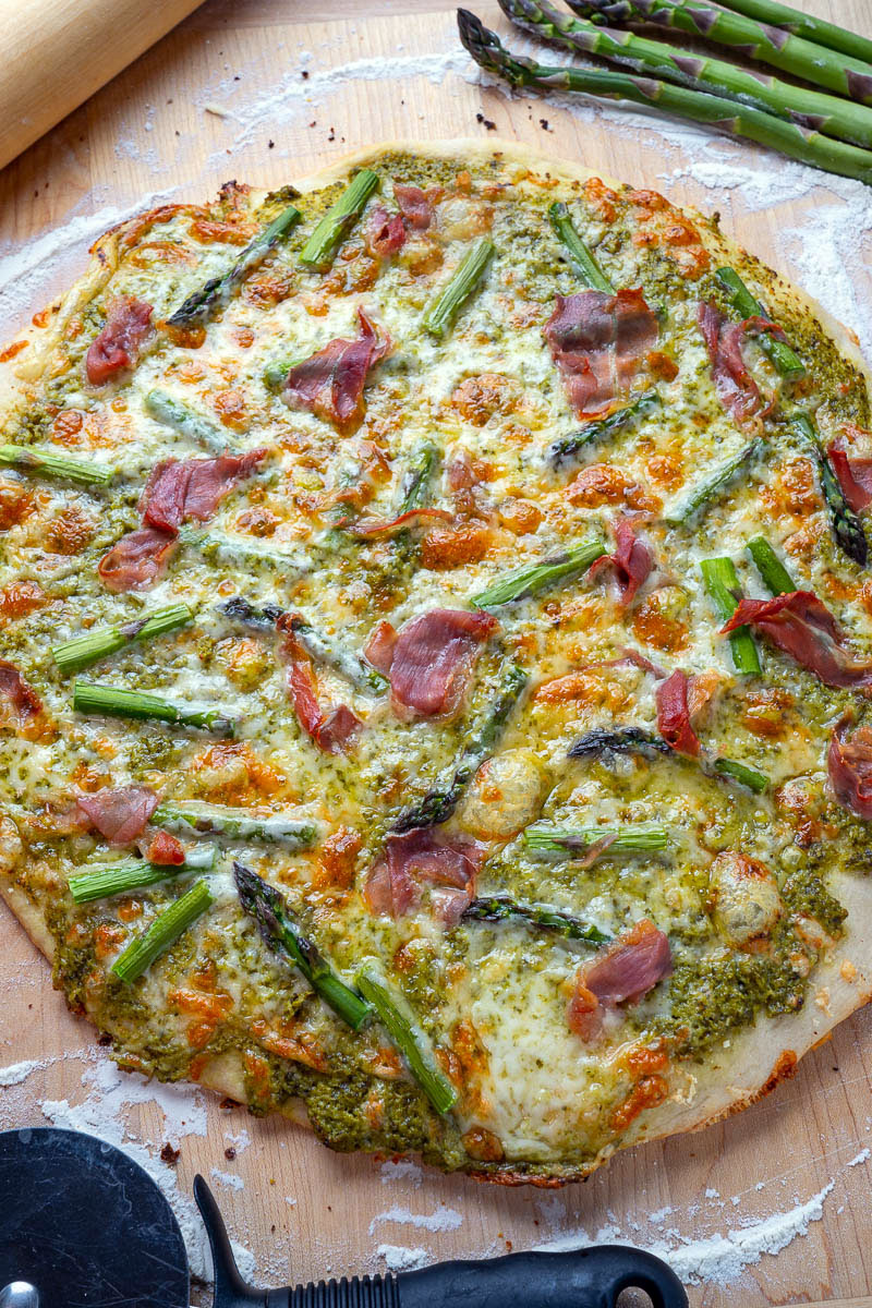 Asparagus Pizza Asparagus Pizza