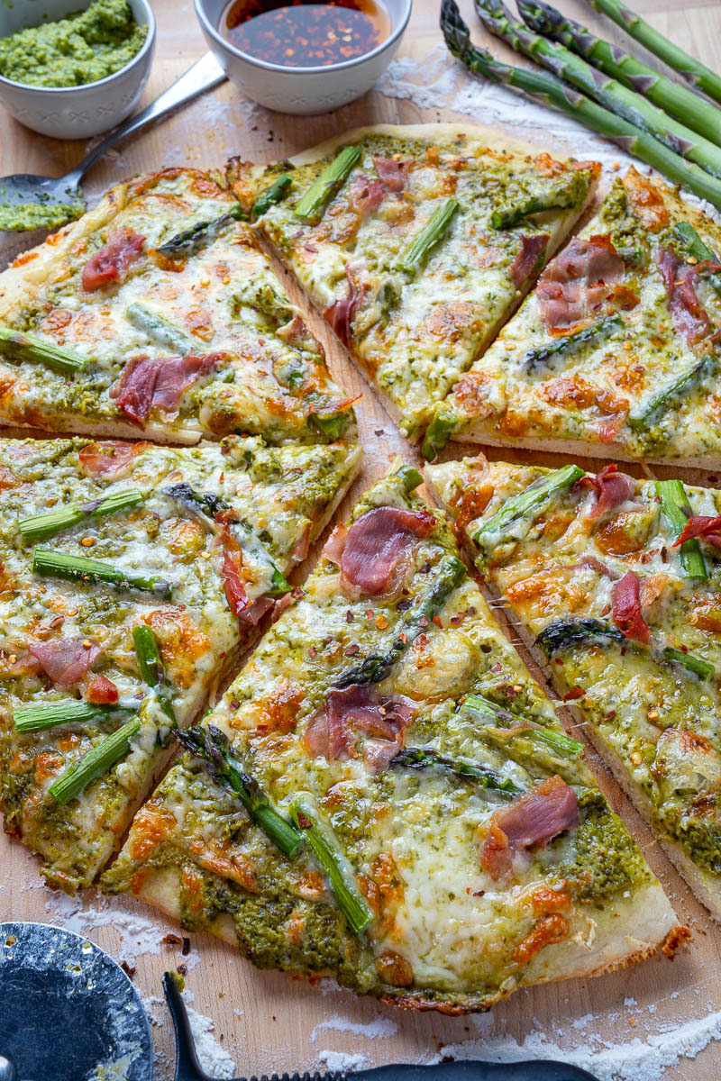 Asparagus Pizza Asparagus Pizza