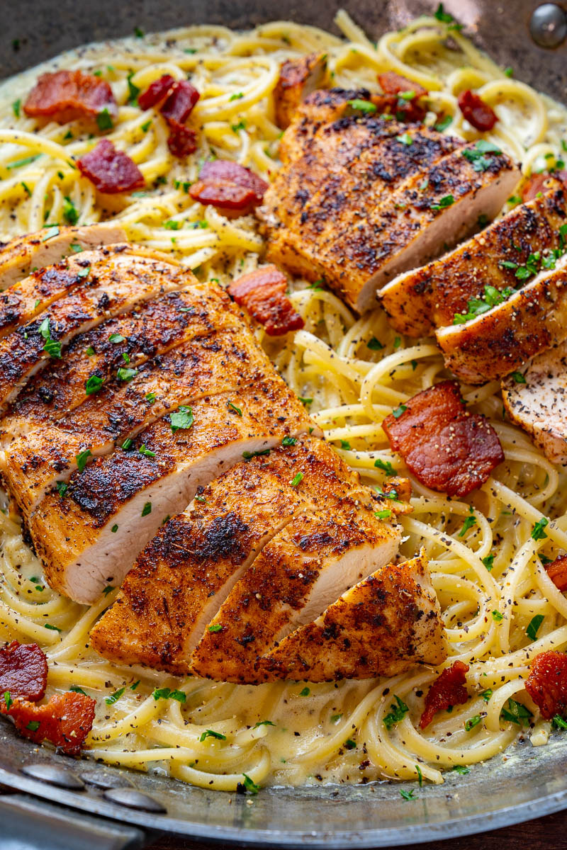 Cajun Chicken Carbonara Cajun Chicken Carbonara