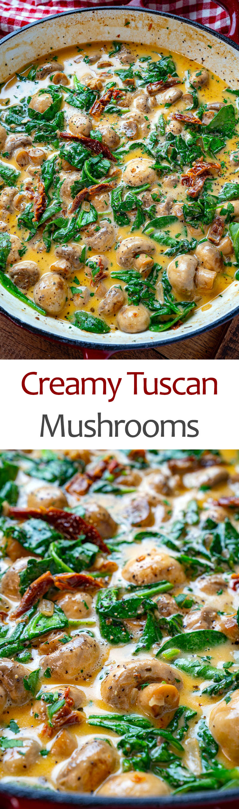 Creamy Tuscan Mushrooms Creamy Tuscan Mushrooms