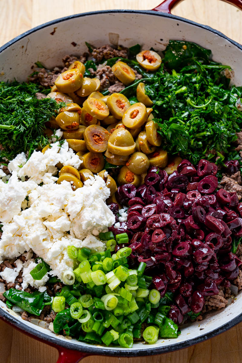 Greek Beef Skillet Greek Beef Skillet