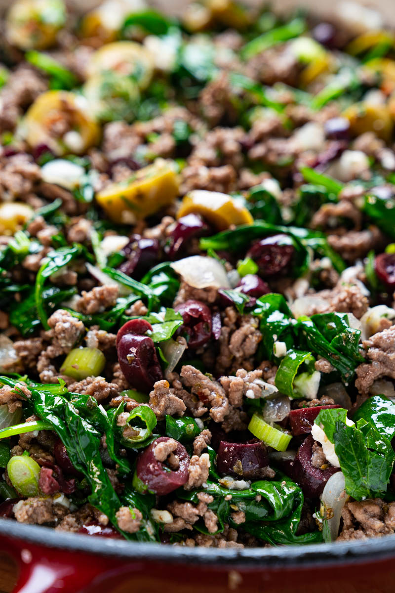 Greek Beef Skillet Greek Beef Skillet