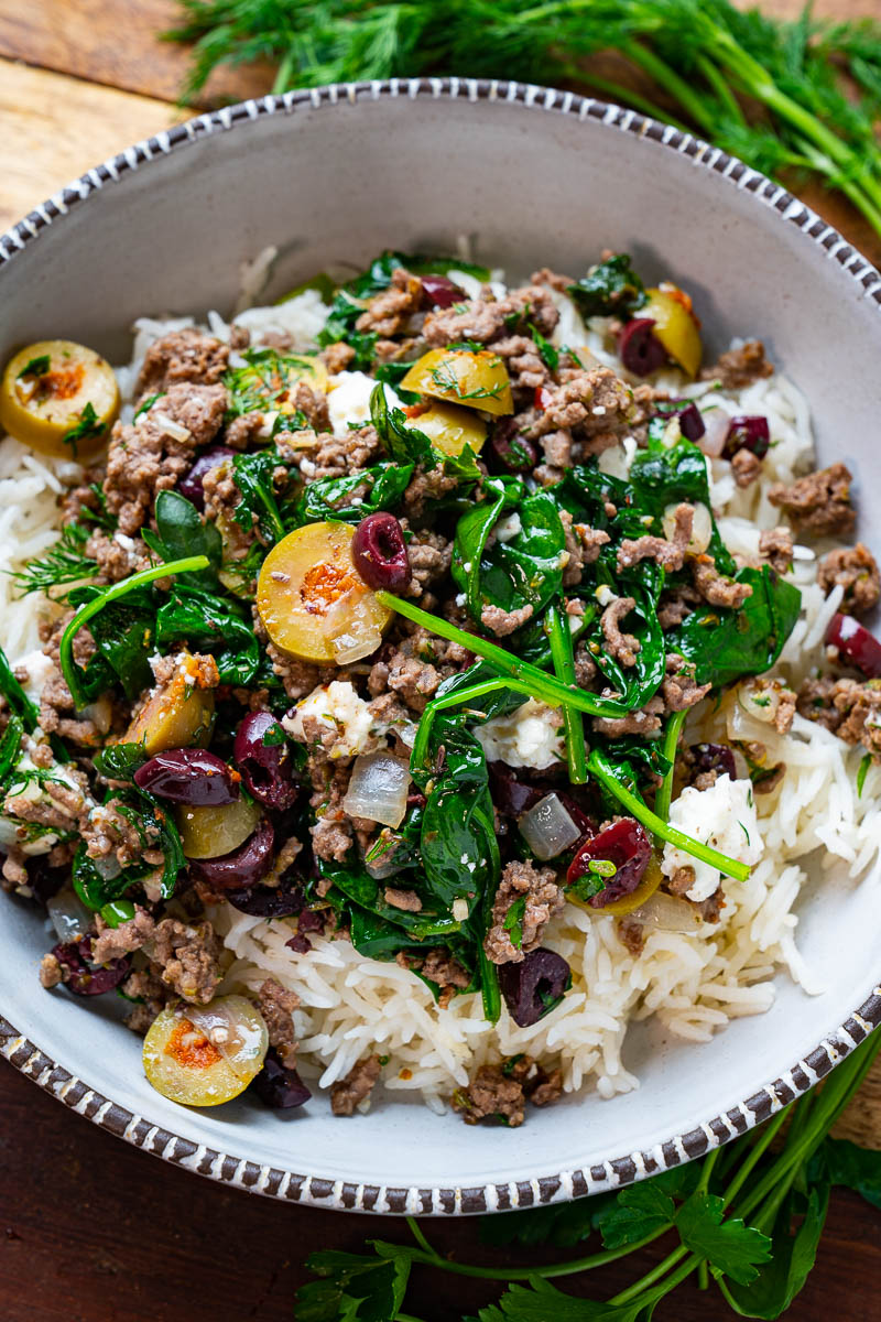 Greek Beef Skillet Greek Beef Skillet