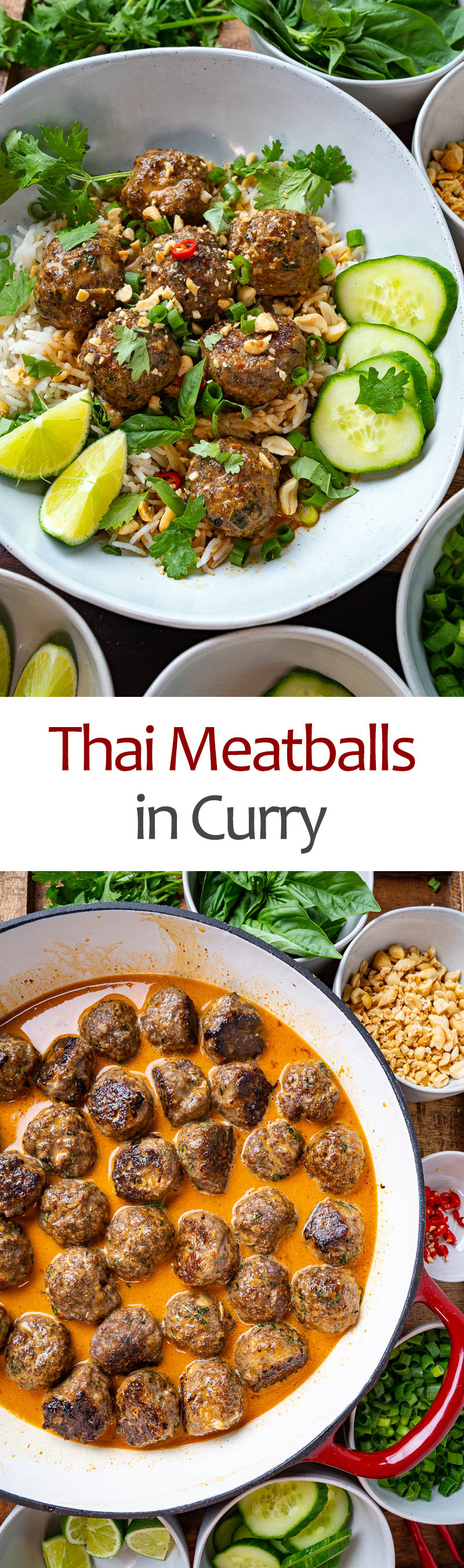 Thai Meatballs in Curry Thai Meatballs in Curry