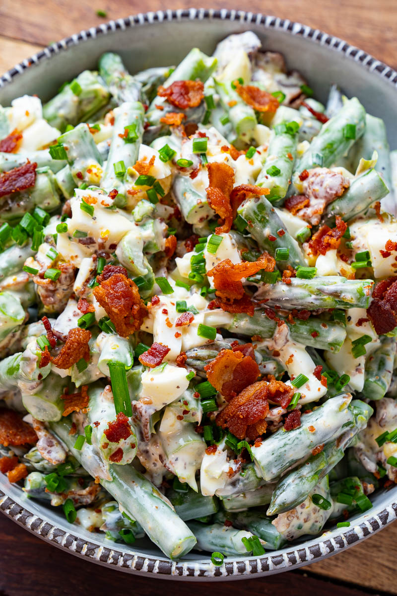 Asparagus Bacon and Egg Salad Asparagus Bacon and Egg Salad