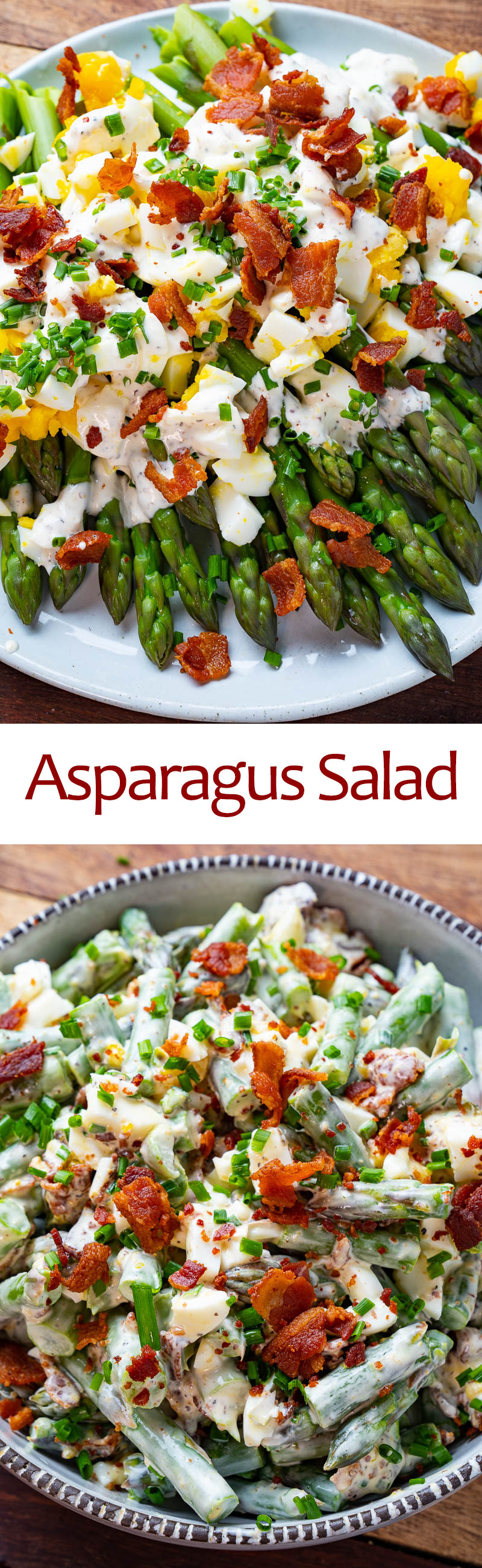Asparagus Bacon and Egg Salad Asparagus Bacon and Egg Salad