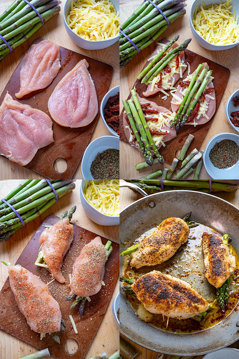 Asparagus Stuffed Chicken Asparagus Stuffed Chicken