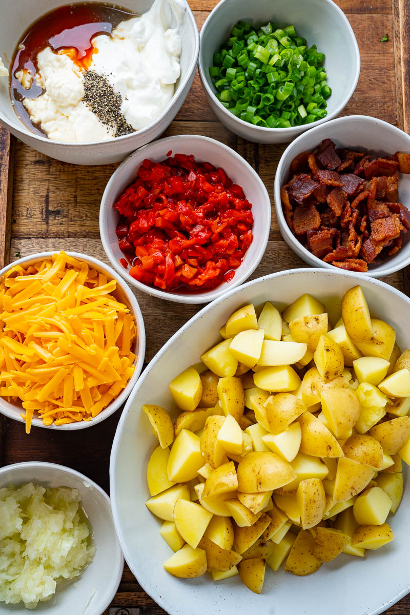 Bacon Pimento Cheese Potato Salad Bacon Pimento Cheese Potato Salad