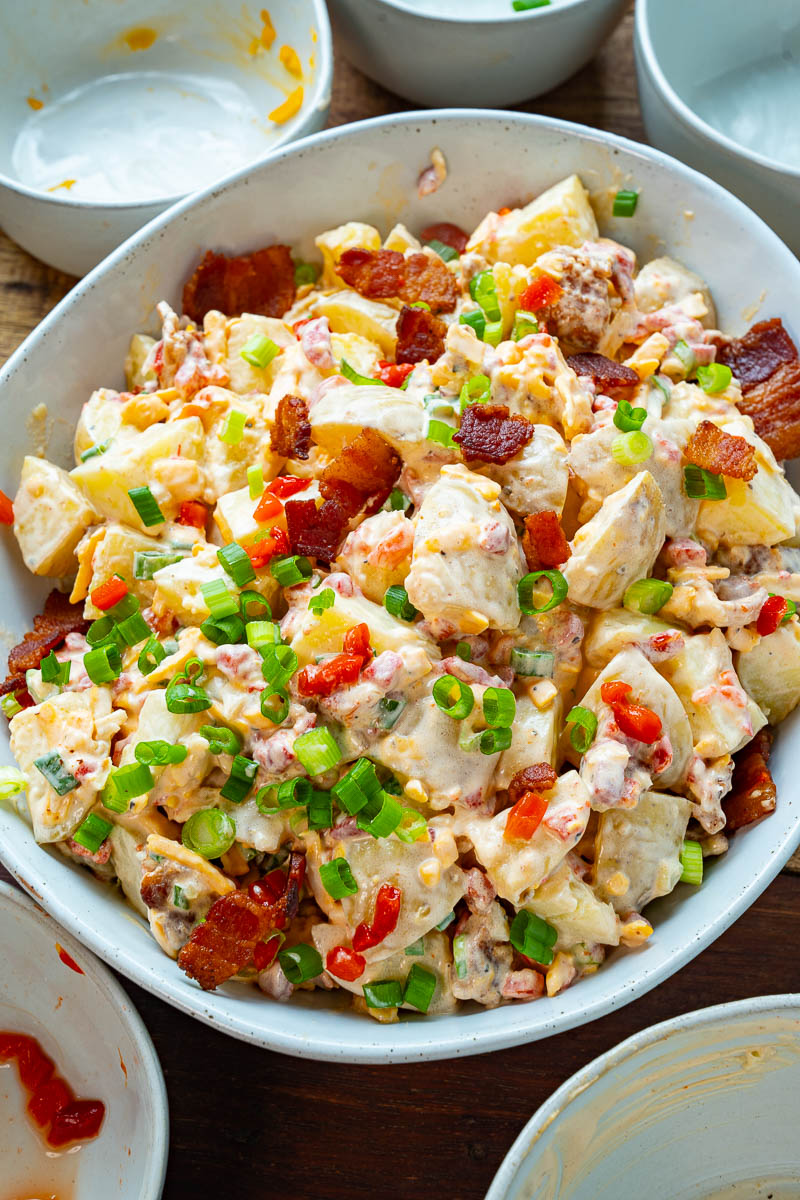 Bacon Pimento Cheese Potato Salad Bacon Pimento Cheese Potato Salad