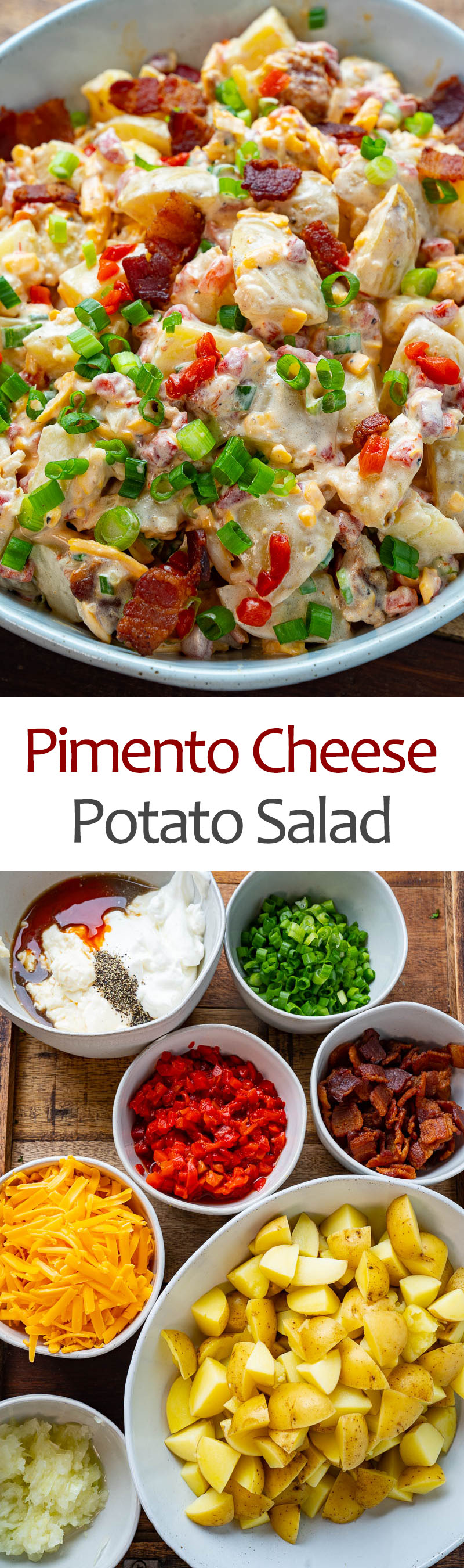 Bacon Pimento Cheese Potato Salad Bacon Pimento Cheese Potato Salad