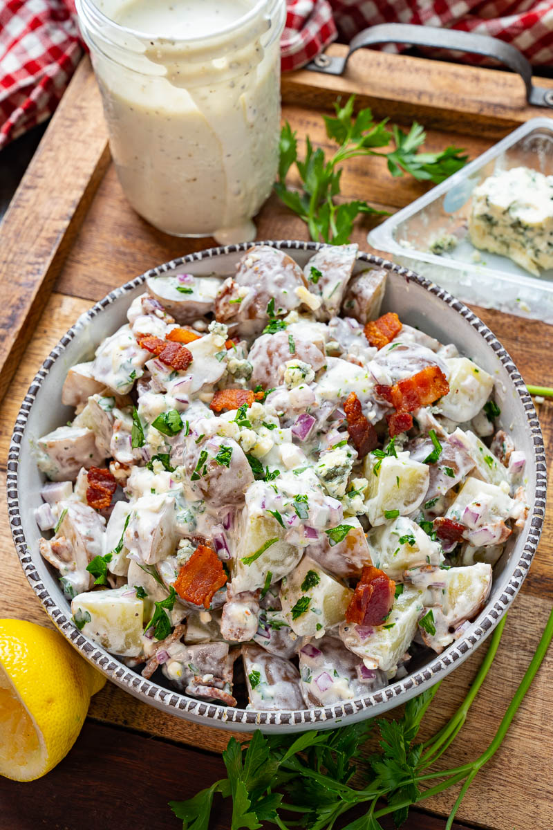 Blue Cheese and Bacon Potato Salad Blue Cheese and Bacon Potato Salad