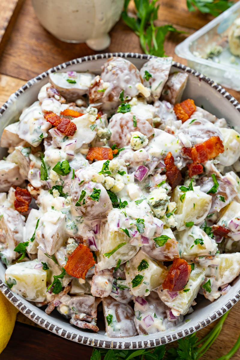 Blue Cheese and Bacon Potato Salad Blue Cheese and Bacon Potato Salad