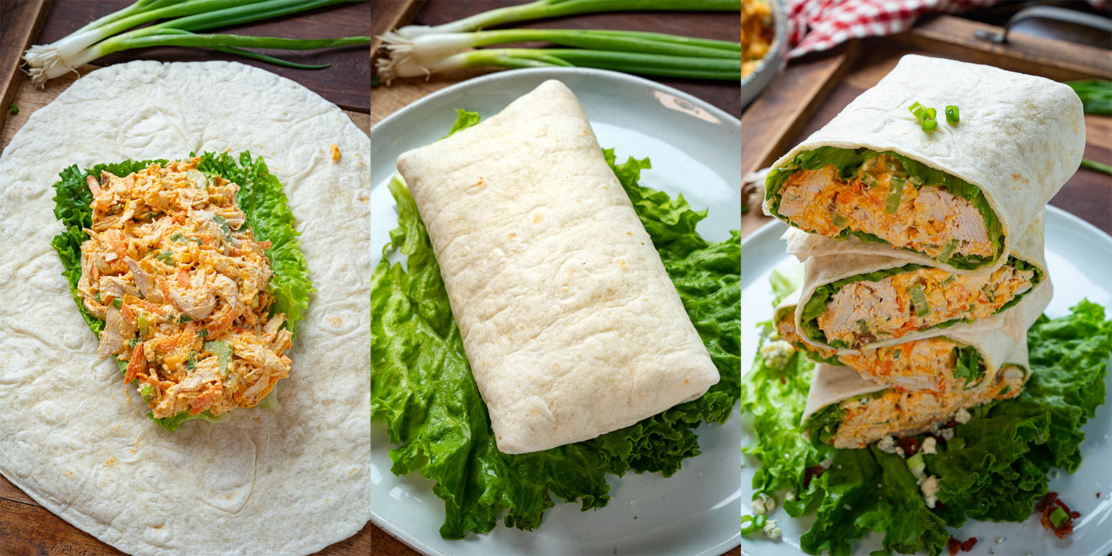 Buffalo Chicken Salad Wraps Buffalo Chicken Salad Wraps