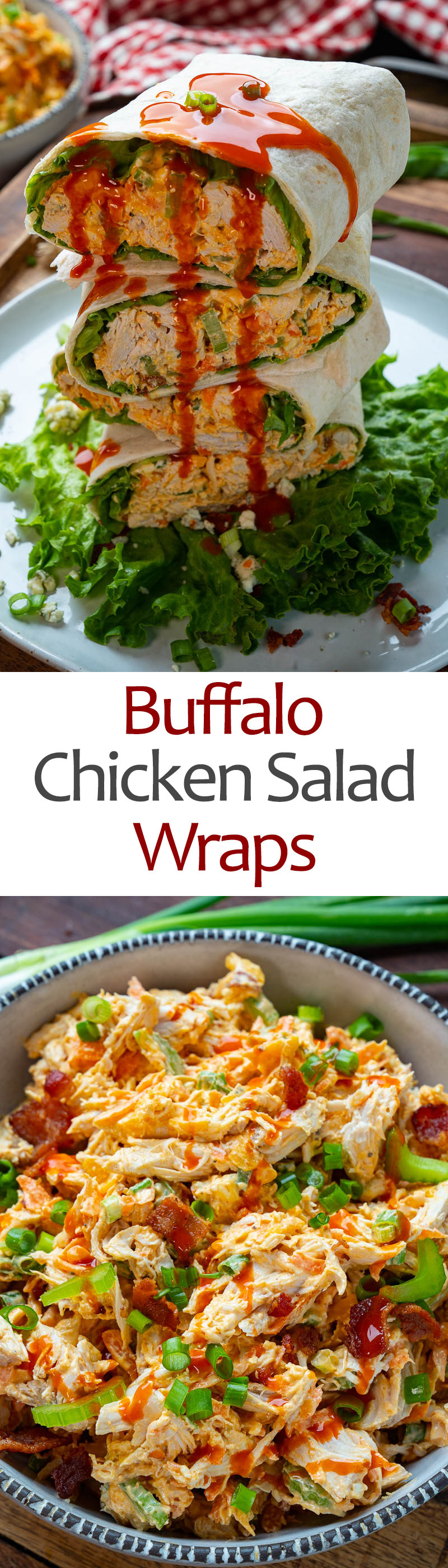 Buffalo Chicken Salad Wrap Buffalo Chicken Salad Wrap