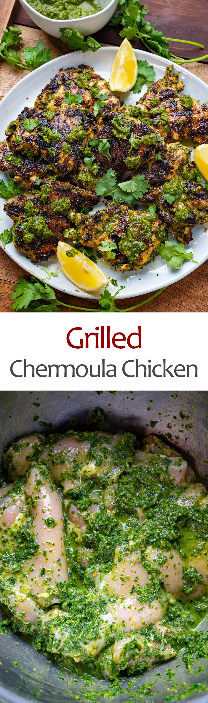 Grilled Chermoula Chicken Grilled Chermoula Chicken