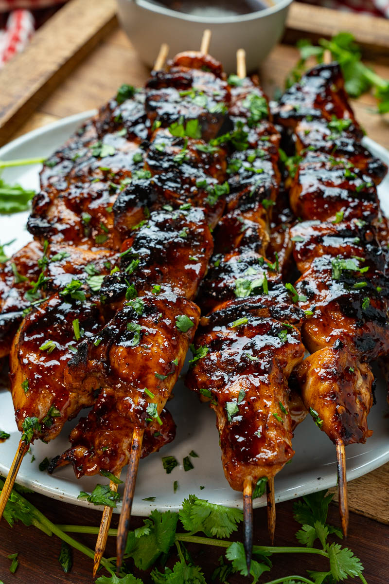 Honey Chipotle Grilled Chicken Skewers Honey Chipotle Grilled Chicken Skewers
