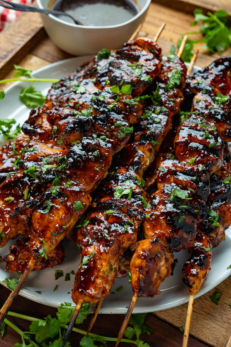 Honey Chipotle Grilled Chicken Skewers Honey Chipotle Grilled Chicken Skewers