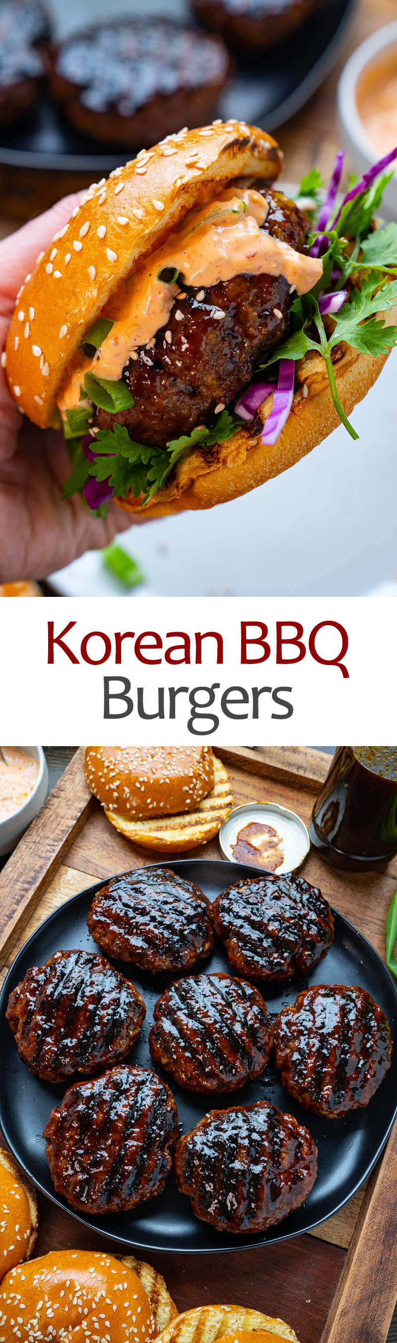 Korean BBQ Burgers Korean BBQ Burgers