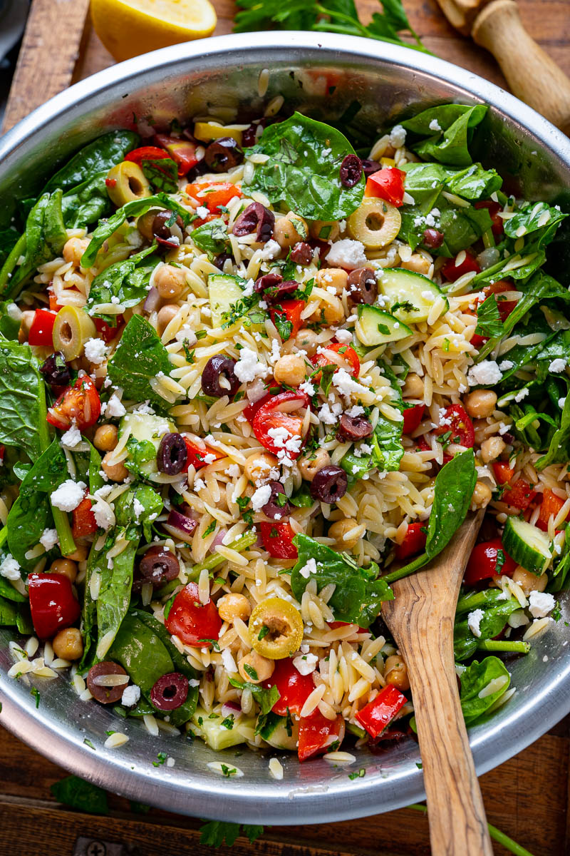 Mediterranean Orzo Pasta Salad