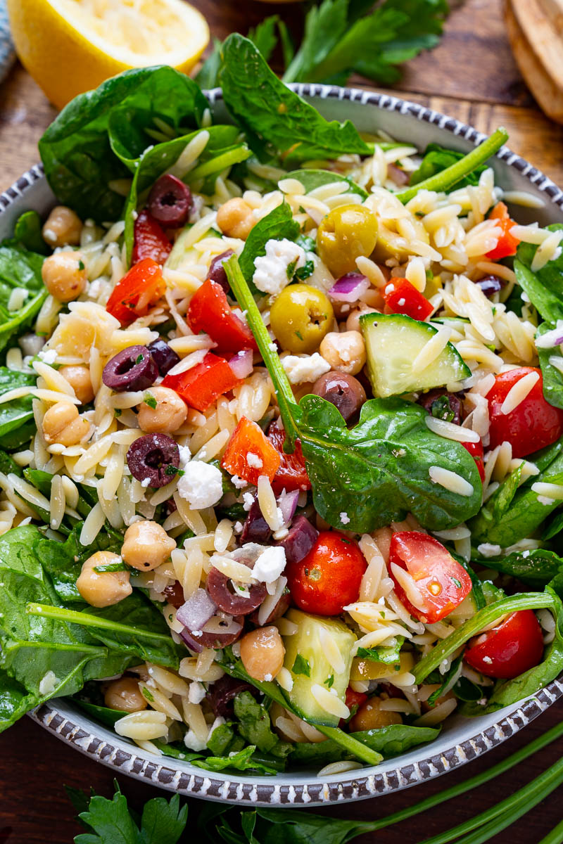 Mediterranean Orzo Pasta Salad Mediterranean Orzo Pasta Salad