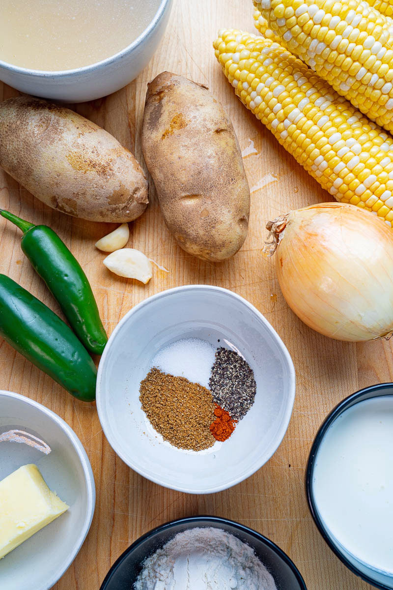 Corn and Jalapeno Chowder Corn and Jalapeno Chowder