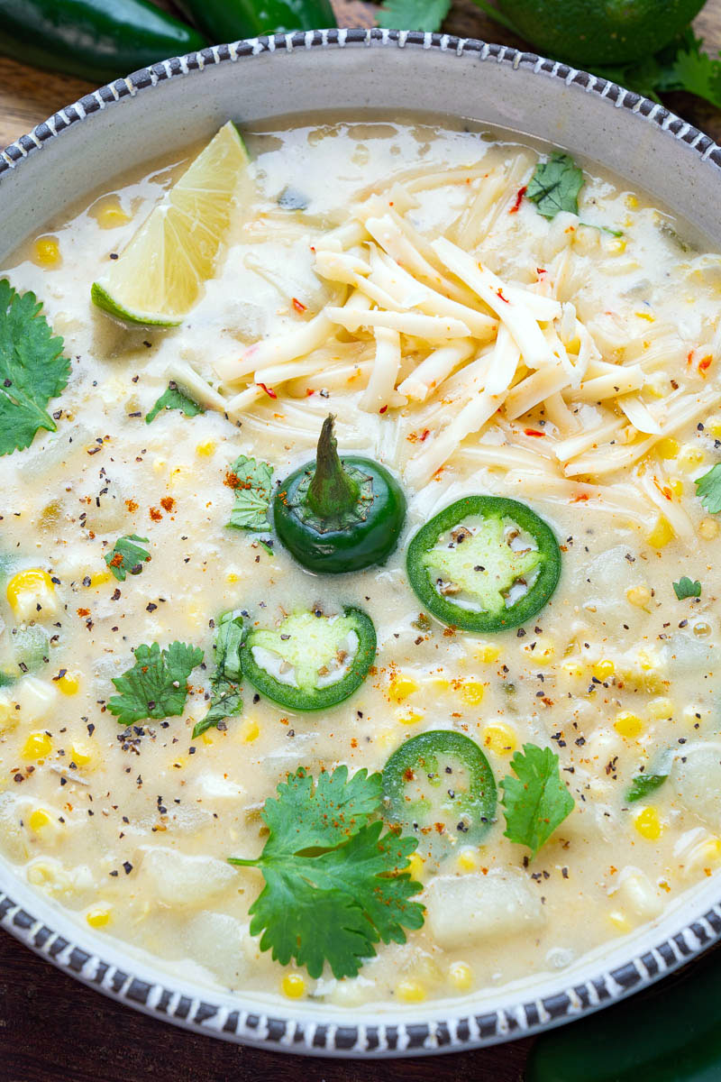 Corn and Jalapeno Chowder