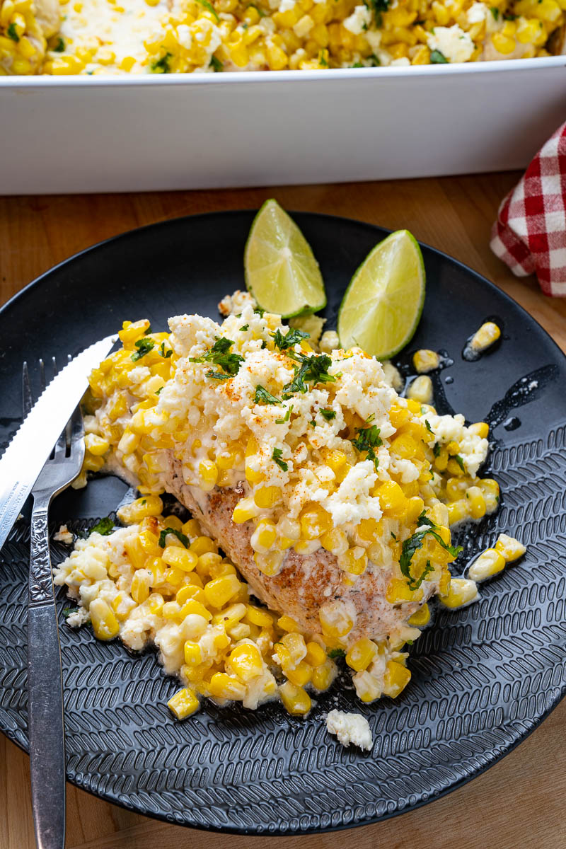 Mexican Street Corn Baked Chicken Mexican Street Corn Baked Chicken
