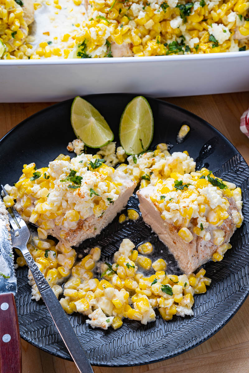 Mexican Street Corn Baked Chicken Mexican Street Corn Baked Chicken