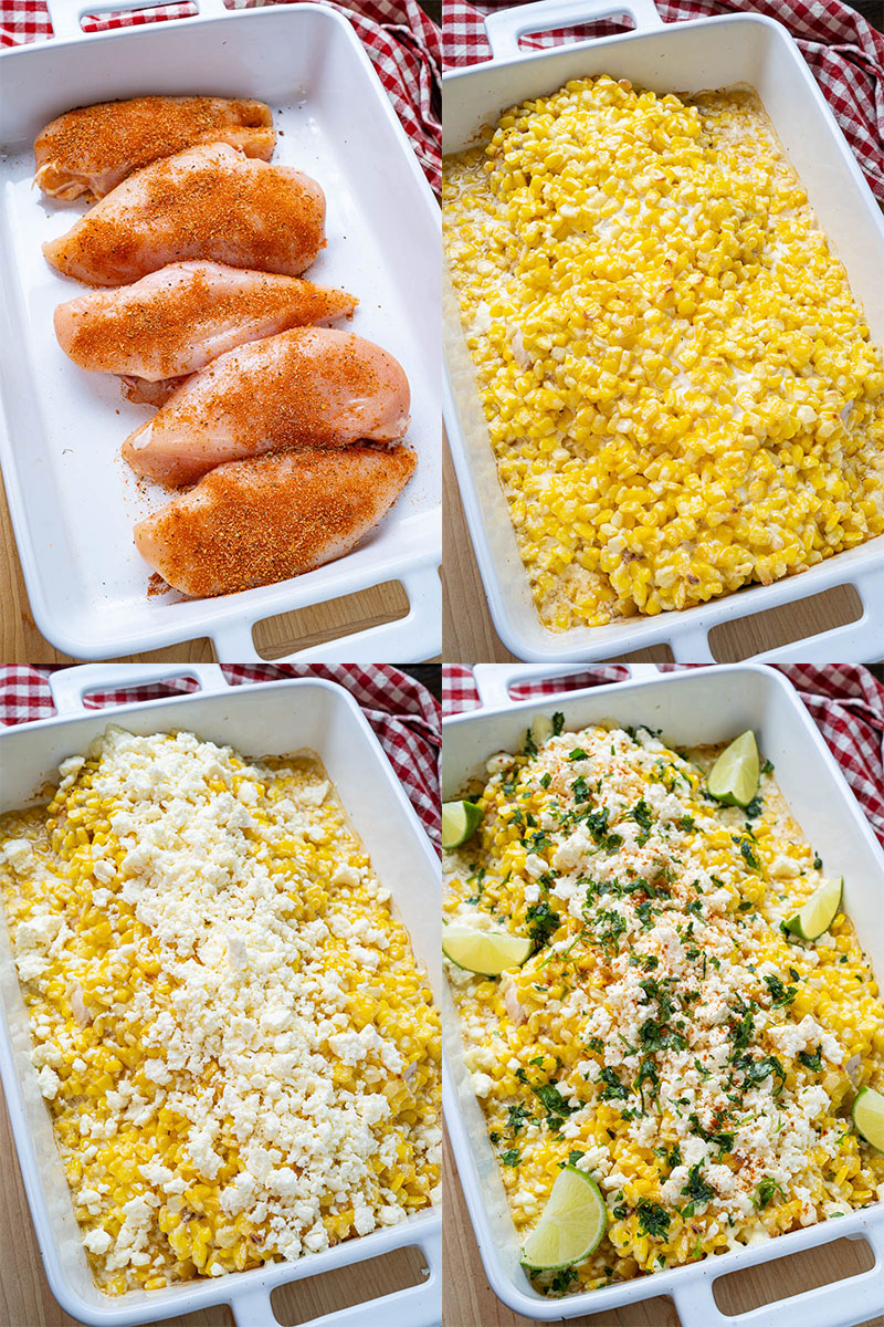 Mexican Street Corn Baked Chicken Mexican Street Corn Baked Chicken
