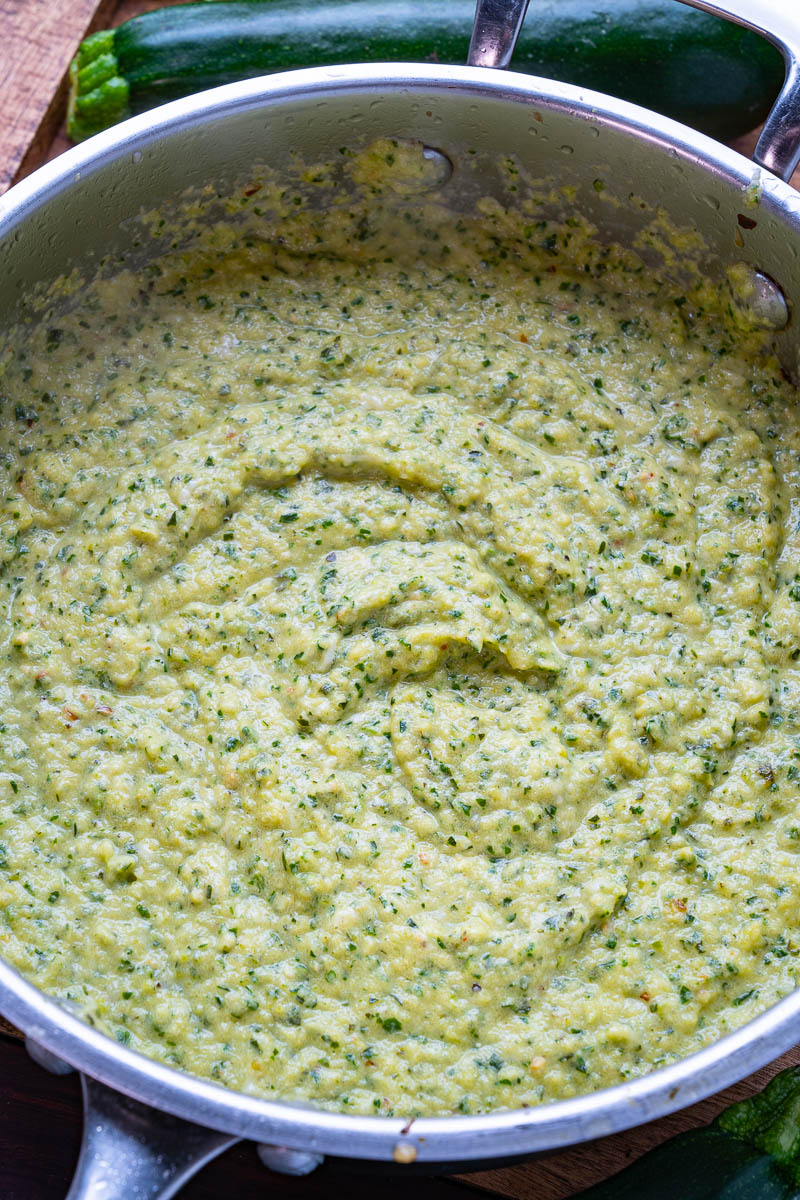 Zucchini Alfredo Sauce Zucchini Alfredo Sauce