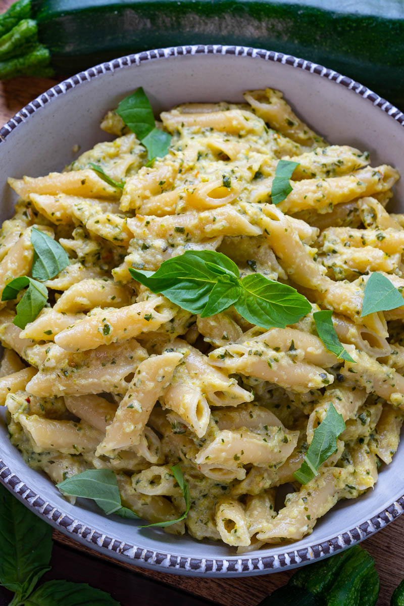 Zucchini Alfredo Sauce