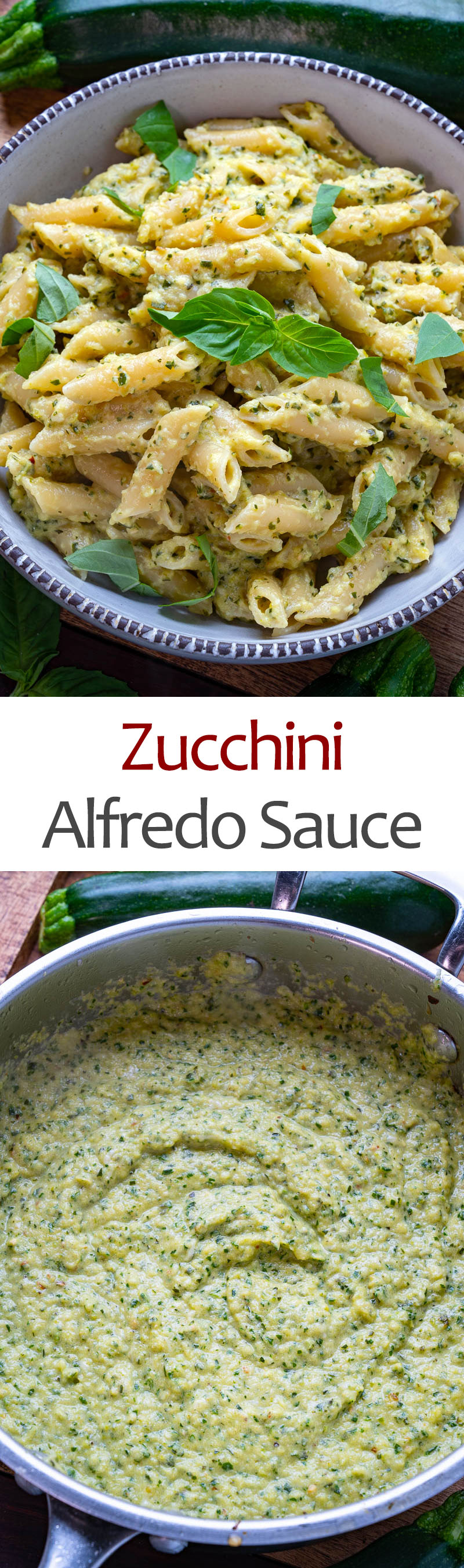 Zucchini Alfredo Sauce Zucchini Alfredo Sauce