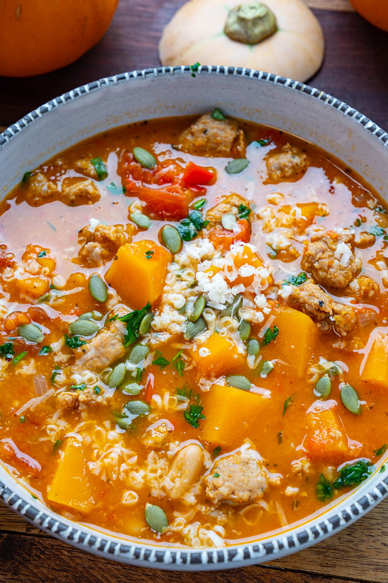 Italian Sausage Butternut Squash Soup Italian Sausage Butternut Squash Soup