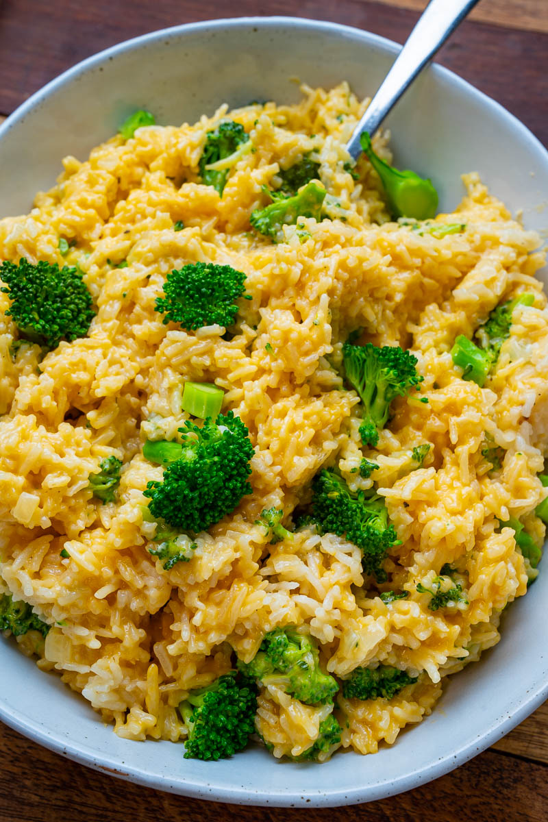 Broccoli Cheddar Rice Broccoli Cheddar Rice