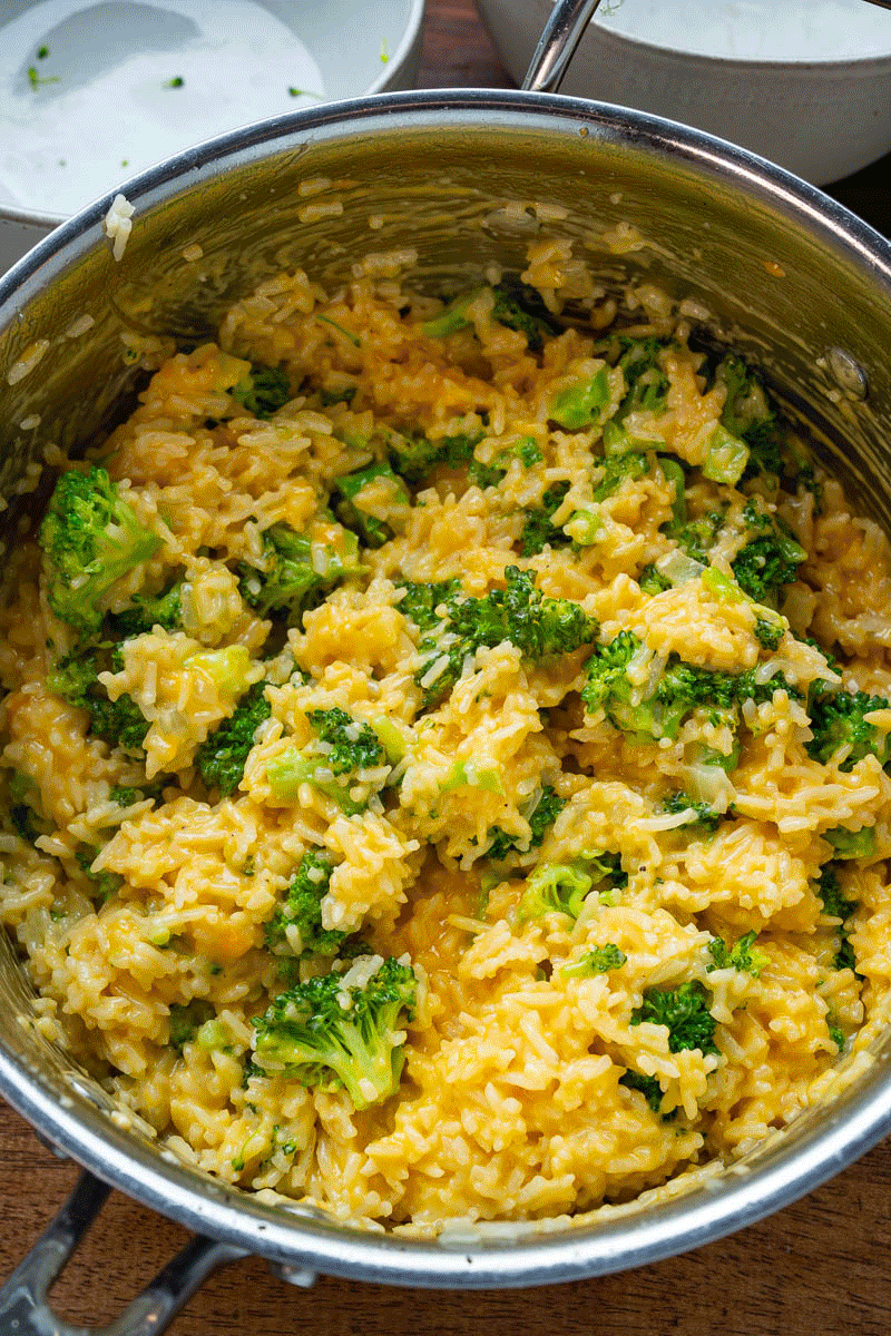 Broccoli Cheddar Rice Broccoli Cheddar Rice