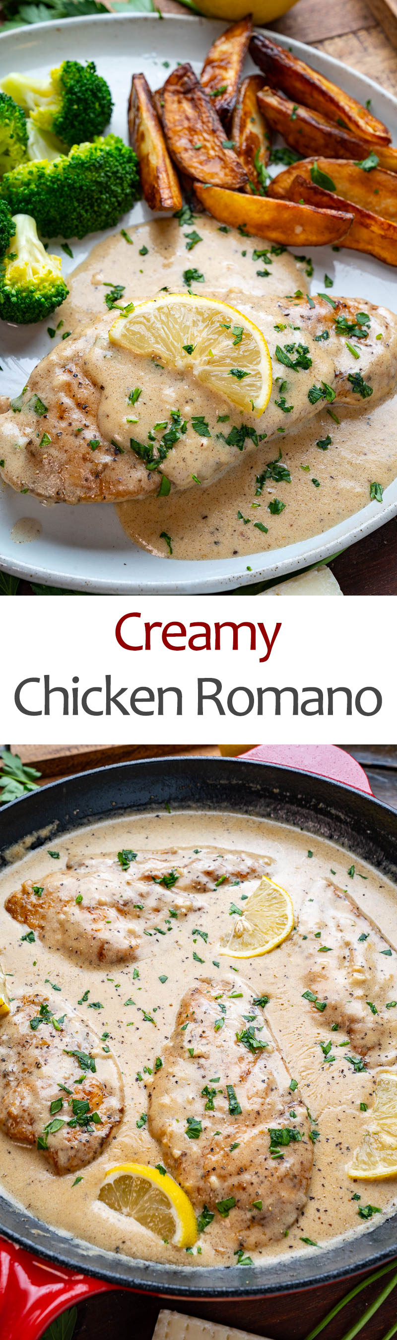 Creamy Chicken Romano Creamy Chicken Romano
