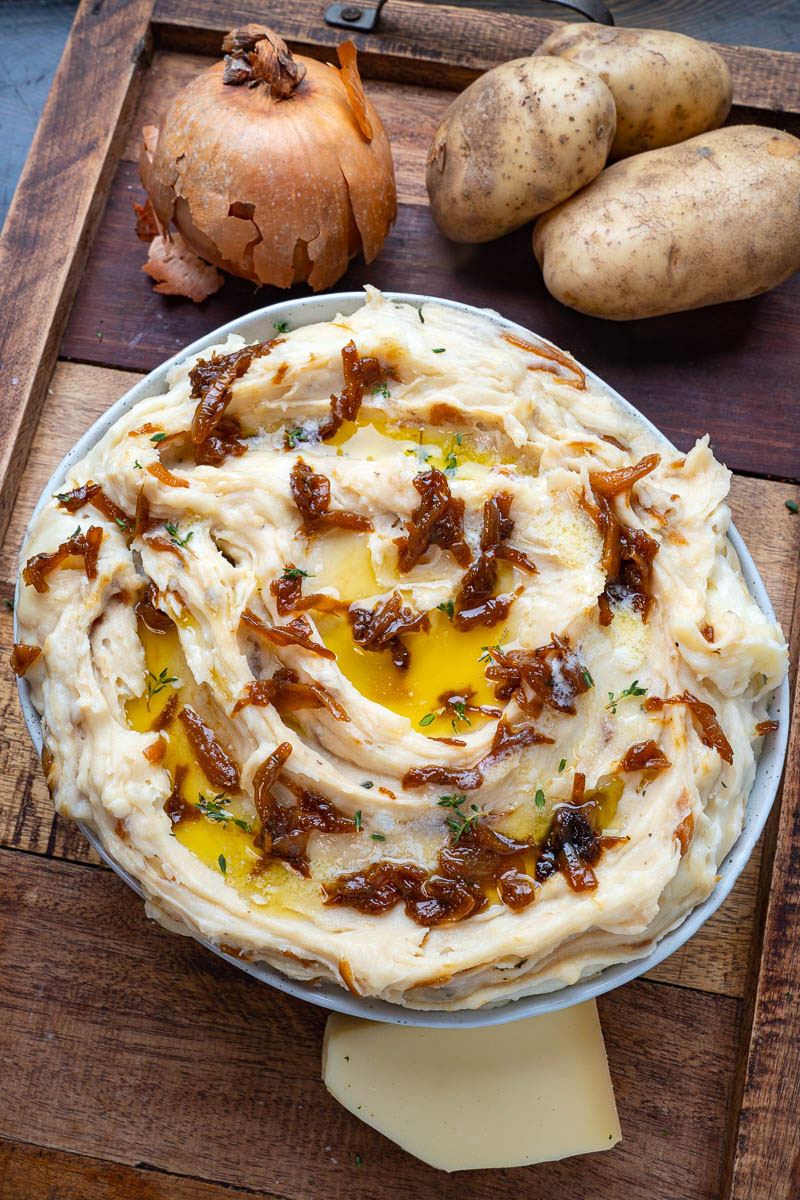 French Onion Mashed Potatoes French Onion Mashed Potatoes