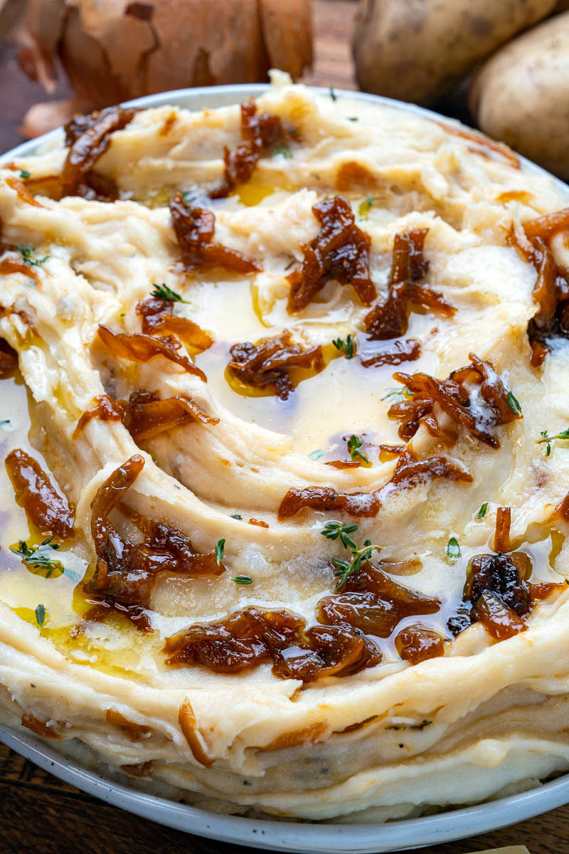 French Onion Mashed Potatoes French Onion Mashed Potatoes