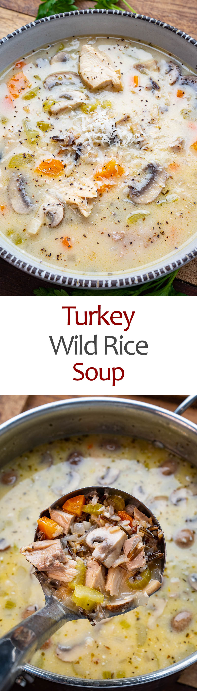 Turkey and Wild Rice Soup Turkey and Wild Rice Soup