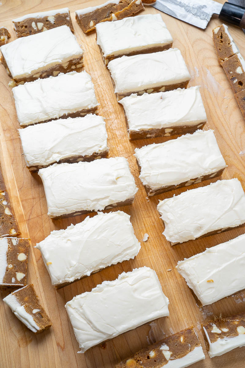White Chocolate Chip Gingerbread Bars White Chocolate Chip Gingerbread Bars