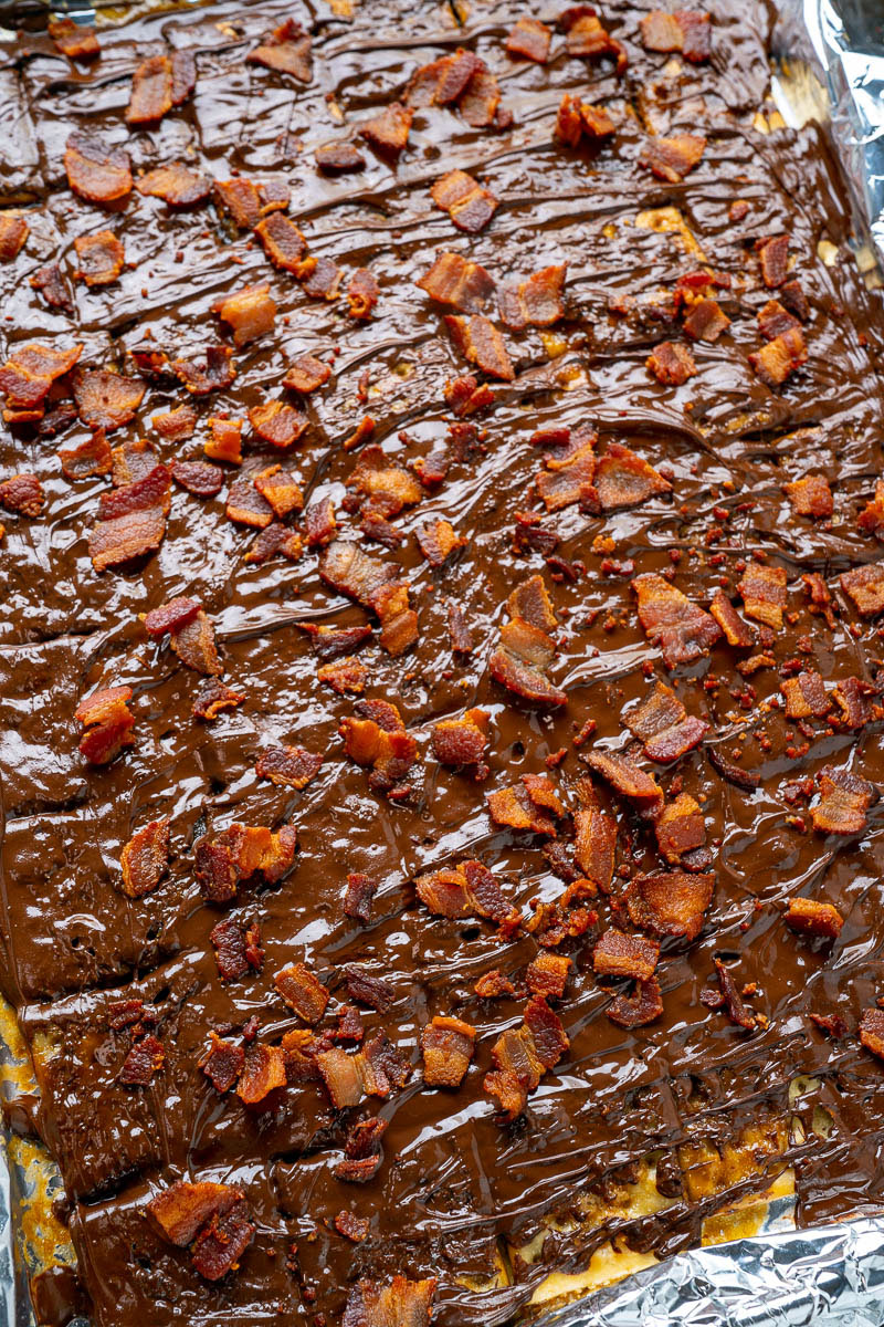 Chocolate Cracker Toffee Chocolate Cracker Toffee