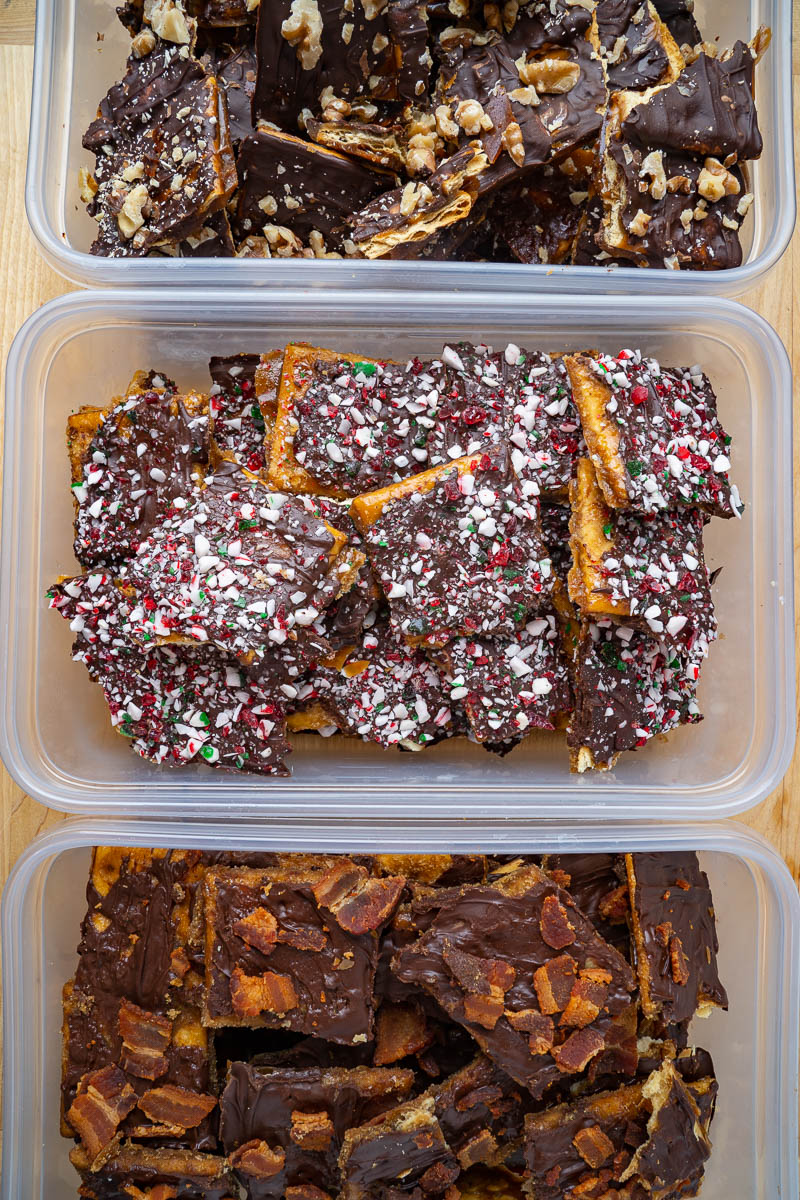 Chocolate Cracker Toffee Chocolate Cracker Toffee