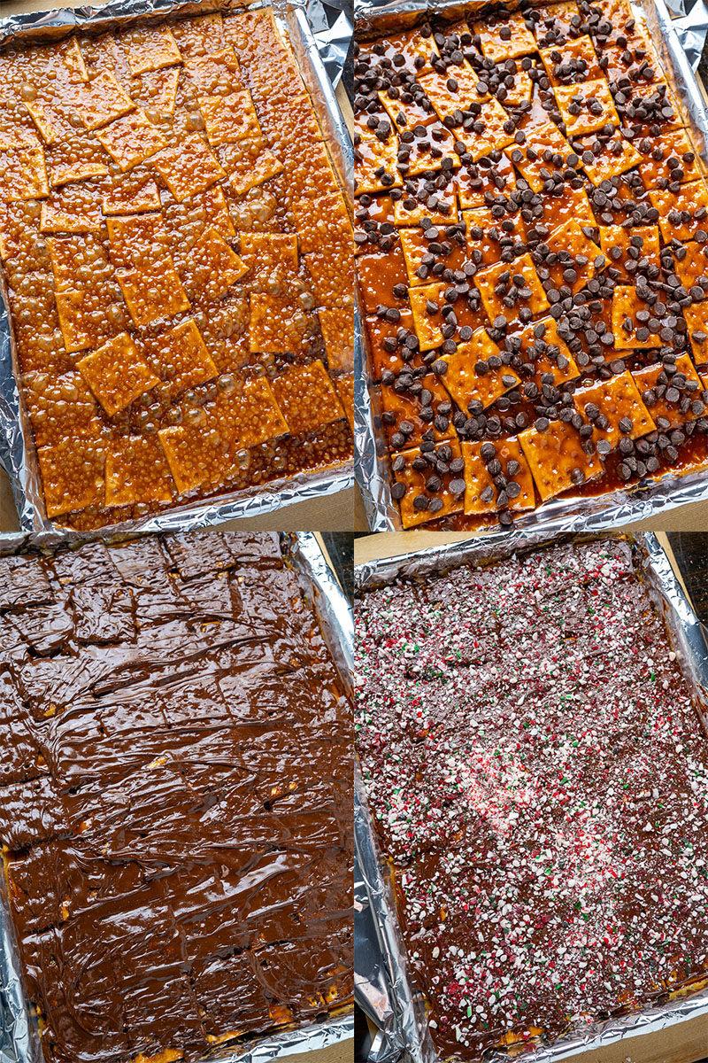 Chocolate Cracker Toffee Chocolate Cracker Toffee