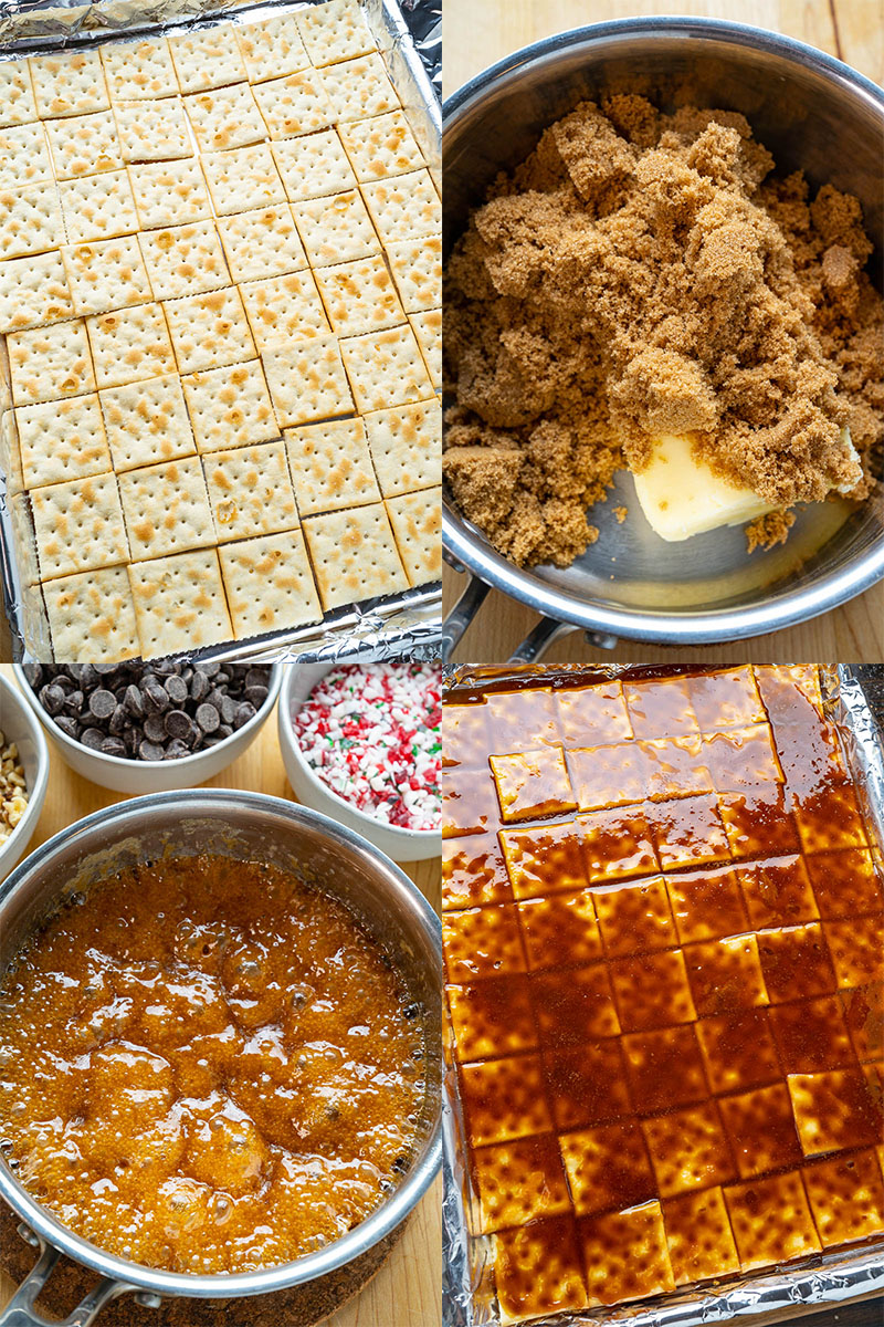 Chocolate Cracker Toffee Chocolate Cracker Toffee