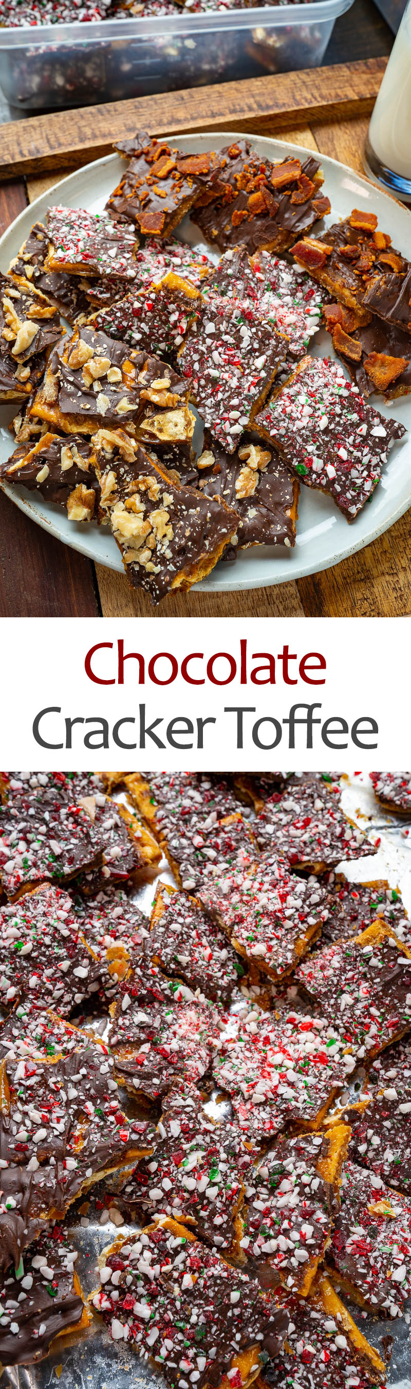 Chocolate Cracker Toffee Chocolate Cracker Toffee