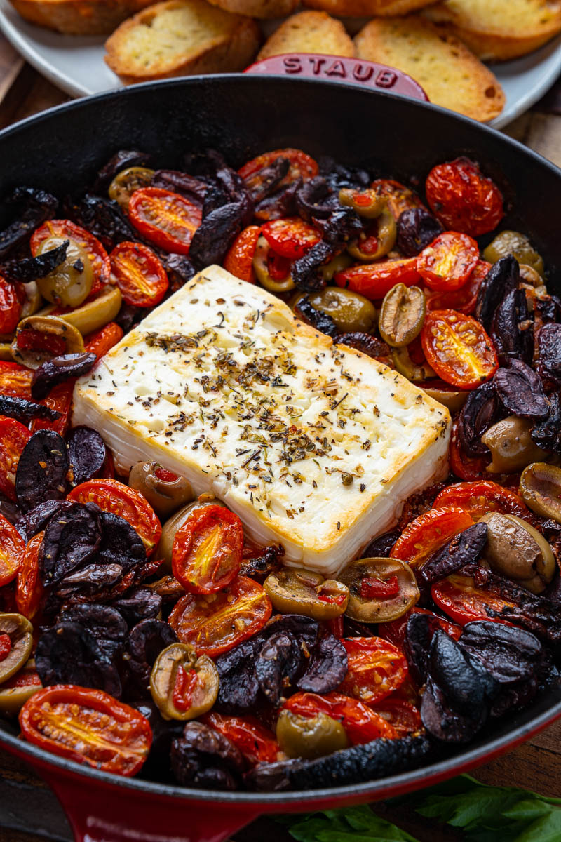 Mediterranean Baked Feta Mediterranean Baked Feta