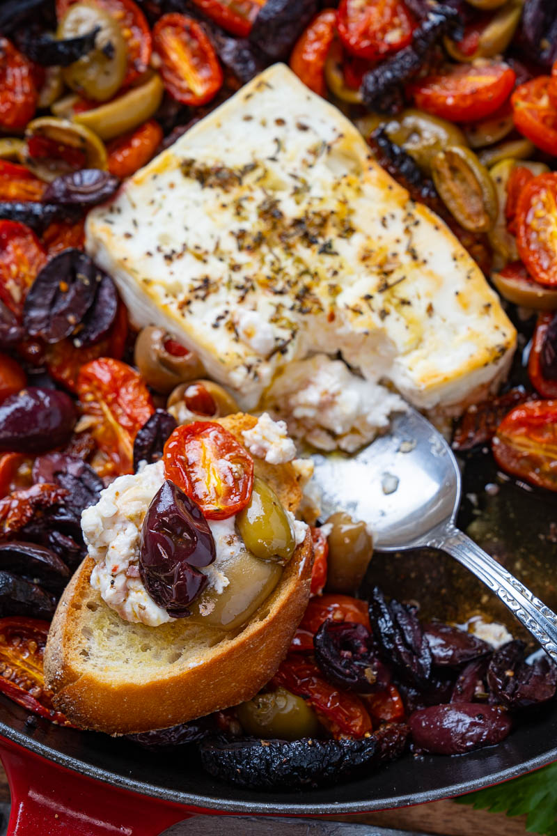 Mediterranean Baked Feta Mediterranean Baked Feta