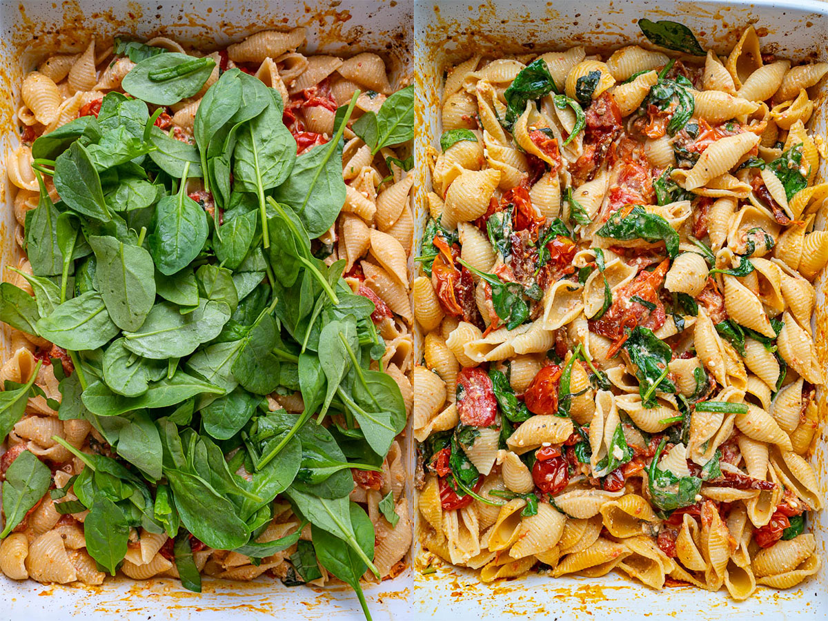 Baked Tomato and Feta Pasta Baked Tomato and Feta Pasta