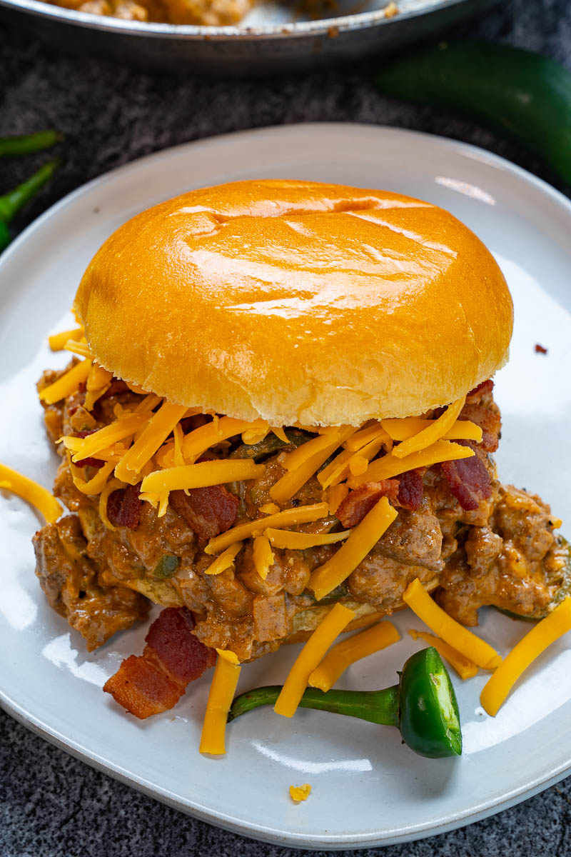 Jalapeno Popper Sloppy Joes Jalapeno Popper Sloppy Joes