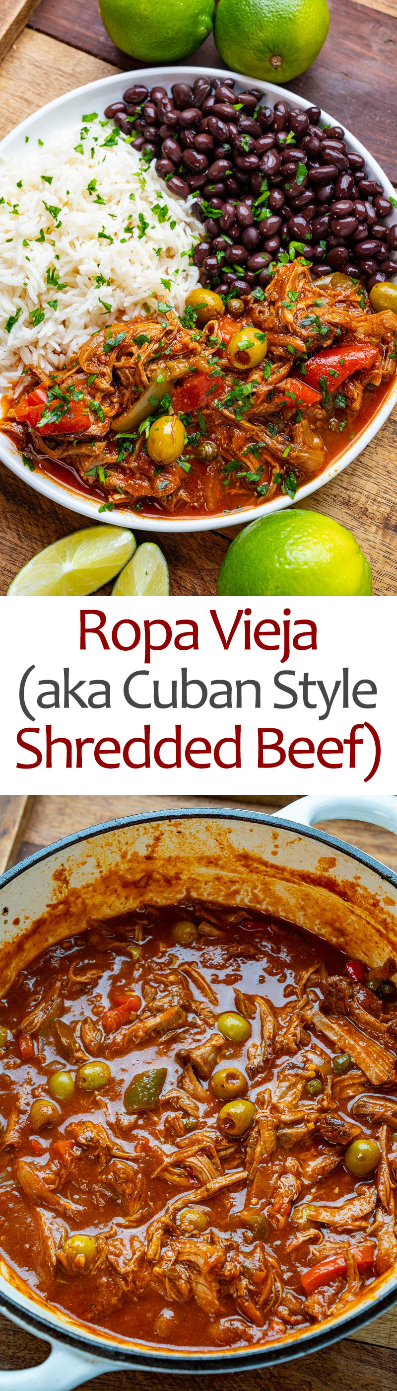 Ropa Vieja (aka Cuban Style Shredded Beef) Ropa Vieja (aka Cuban Style Shredded Beef)